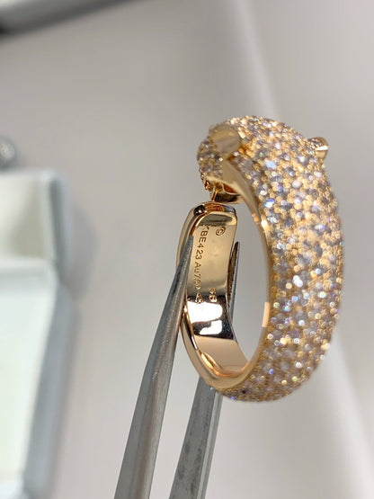 [Vera  Jewelry]PANTHERE PINK GOLD DIAMOND RING