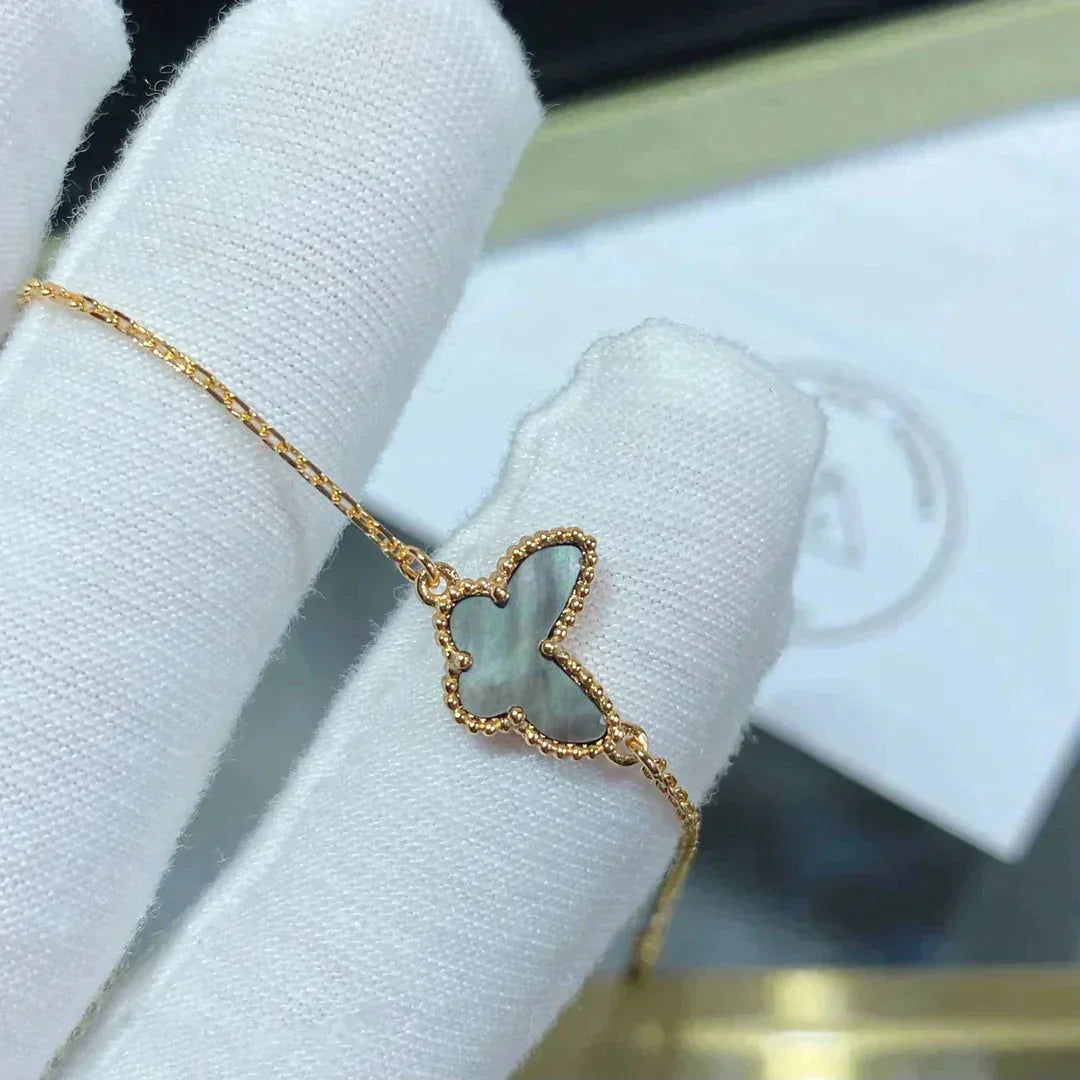 [Vera Jewelry]BUTTERFLY DARK MOP BUTTERFLY BRACELET