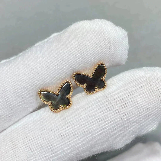 [Vera Jewelry]BUTTERFLY DARK MOP  EARRINGS