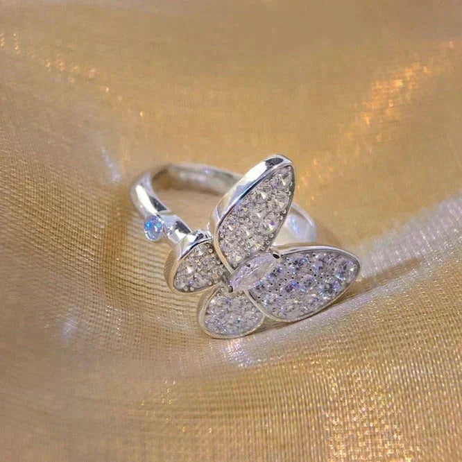 [Vera  Jewelry]BUTTERFLY DIAMOND RING