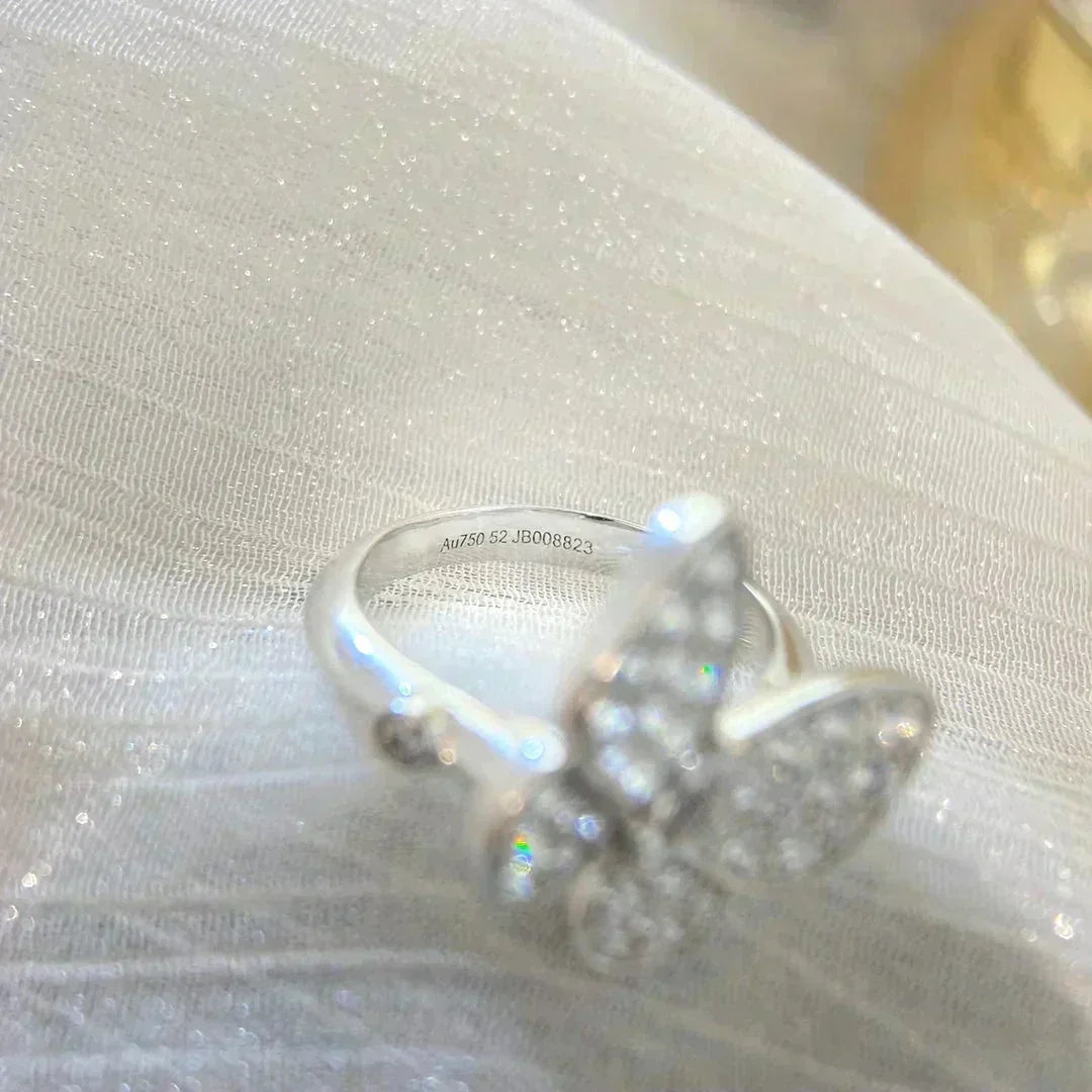 [Vera  Jewelry]BUTTERFLY DIAMOND RING