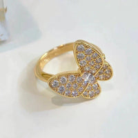 [Vera Jewelry]BUTTERFLY DIAMOND RING