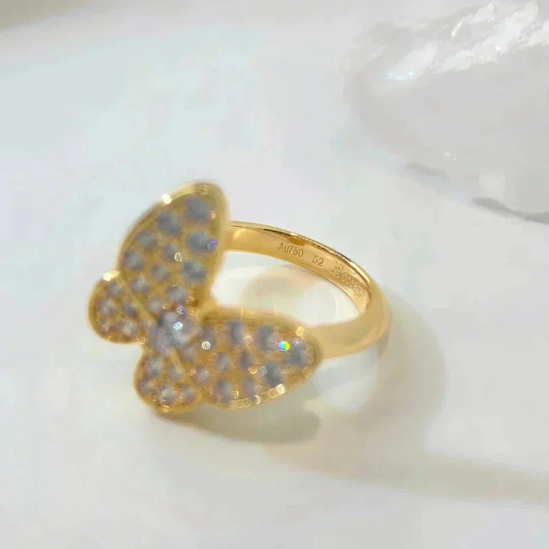 [Vera  Jewelry]BUTTERFLY DIAMOND RING