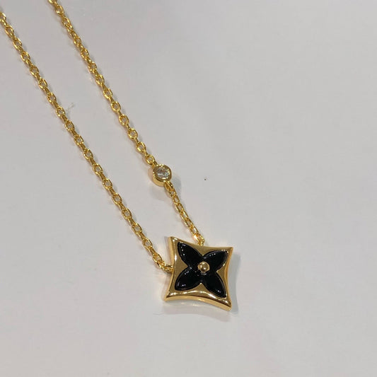 [Vera Jewelry]STAR BLACK MOP NECKLACE
