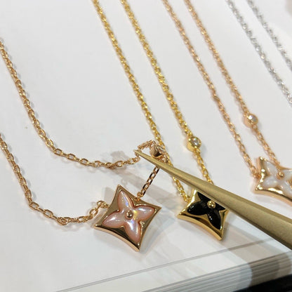 [Vera Jewelry]STAR BLACK MOP NECKLACE