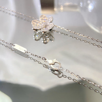 [Vera  Jewelry]FLOWER DIAMOND NECKLACE