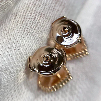 [Vera Jewelry]HEART CARNELIAN STUD EARRINGS