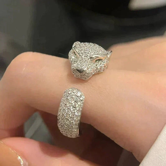 [Vera  Jewelry]PANTHERE 5.5MM ALL DIAMOND RING