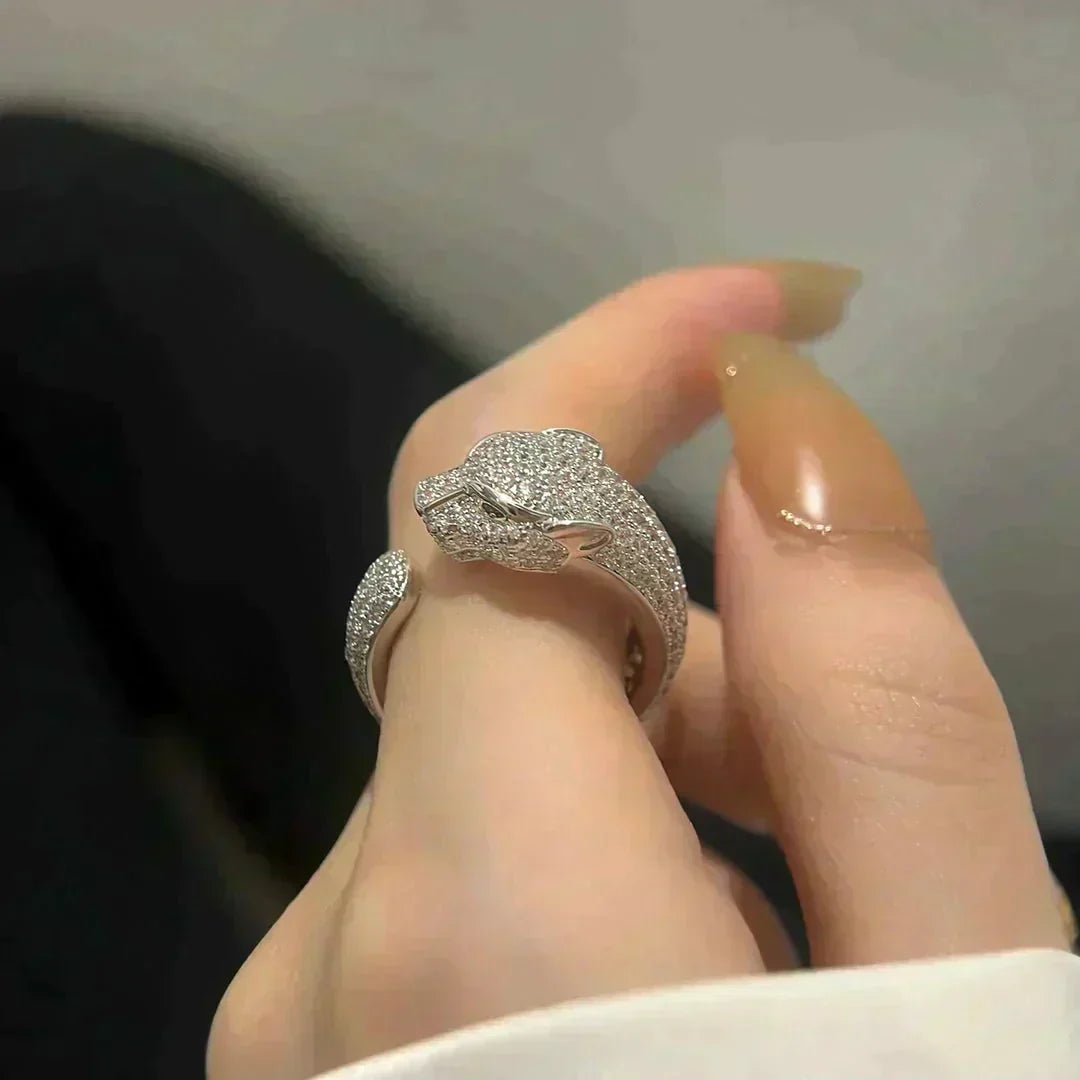 [Vera  Jewelry]PANTHERE 5.5MM ALL DIAMOND RING