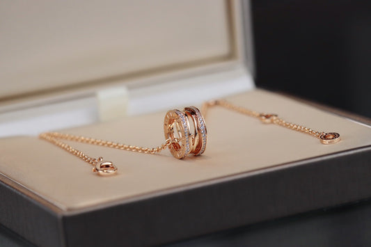 [Vera]ZERO 1 PINK GOLD NECKLACE