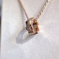 [Vera Jewelry] SERPENTI ANHÄNGER DIAMANT ROTGOLD HALSKETTE