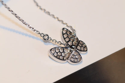 [Vera  Jewelry]BUTTERFLY DIAMOND NECKLACE