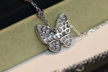 [Vera  Jewelry]BUTTERFLY DIAMOND NECKLACE