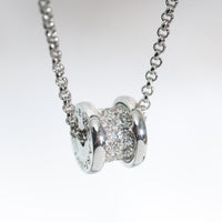 [Vera Jewelry]ZERO 1 SILVER DIAMOND NECKLACE