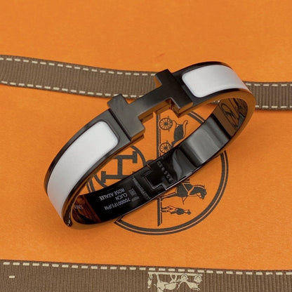 [Vera  Jewelry]H BRACELET 12MM BLACK WHITE CERAMIC