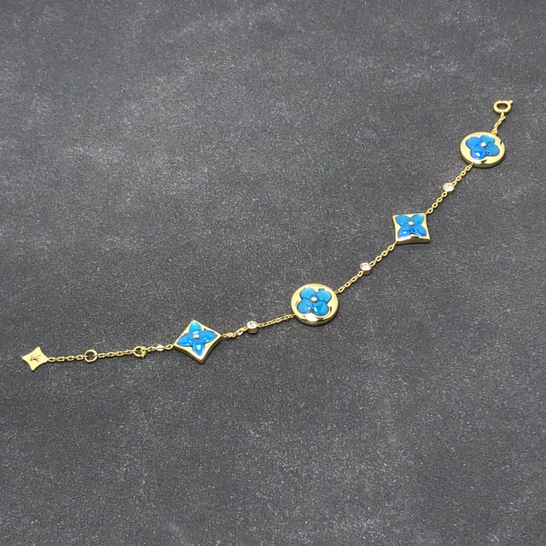 [Vera Jewelry]スター＆サン ターコイズ 4モチーフ 3ダイヤモンド