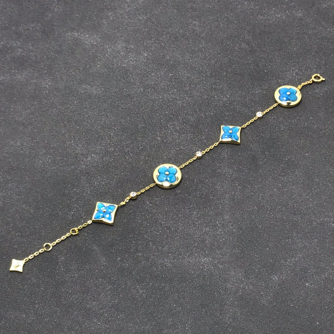 [Vera Jewelry]スター＆サン ターコイズ 4モチーフ 3ダイヤモンド