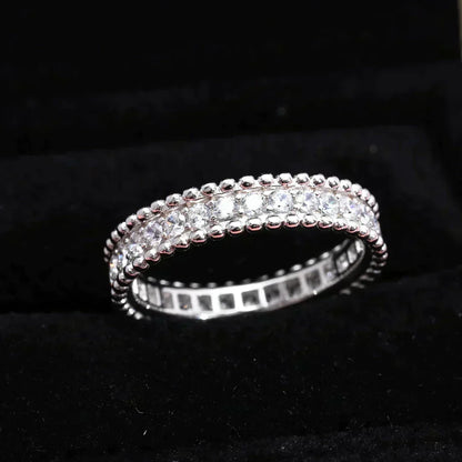 [Vera Jewelry]PERLEE DIAMOND SILVER RING