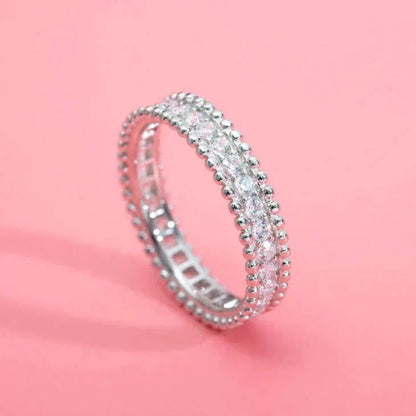 [Vera Jewelry]PERLEE DIAMOND SILVER RING