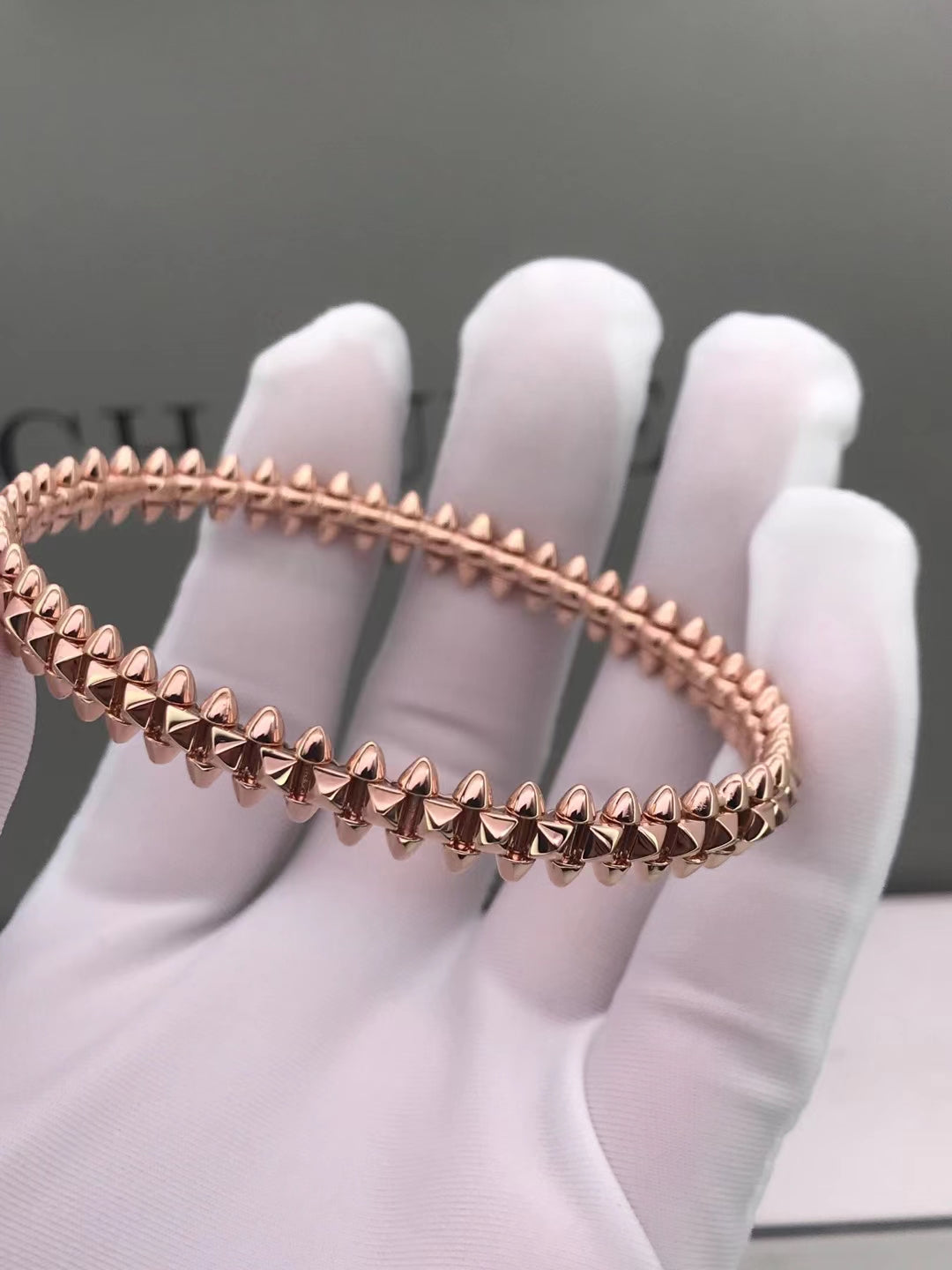 [Vera  Jewelry]CLASH PINK GOLD BRACELET