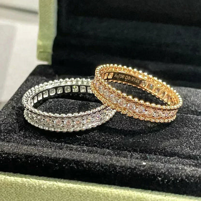 [Vera  Jewelry]PERLEE DIAMOND ROSE GOLD RING