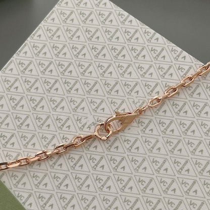 [Vera Jewelry]LUCKY SPRING 15 MOTIFS ROSE GOLD NECKLACE
