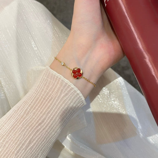 [Vera Jewelry]SUN PEDANT CARNELIAN BRACELET