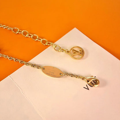 [Vera  Jewelry]LOGO STAR MOTIF GOLD BRACELET