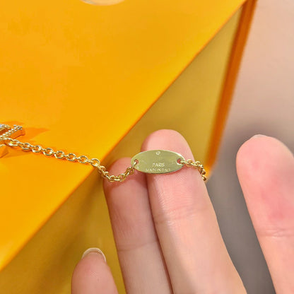 [Vera  Jewelry]LOGO STAR MOTIF GOLD BRACELET