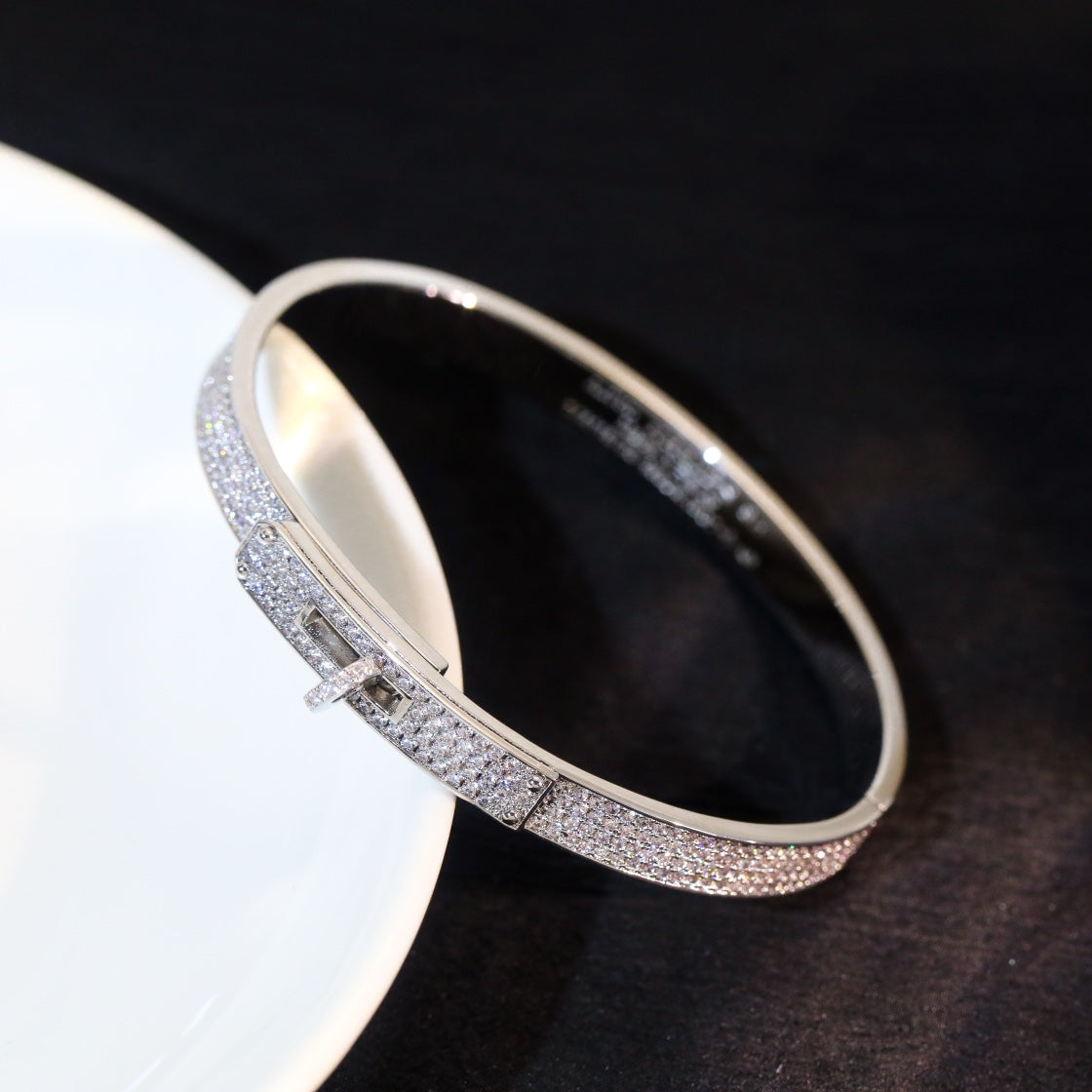 [Vera  Jewelry]KELLY BRACELET DIAMOND PAVED