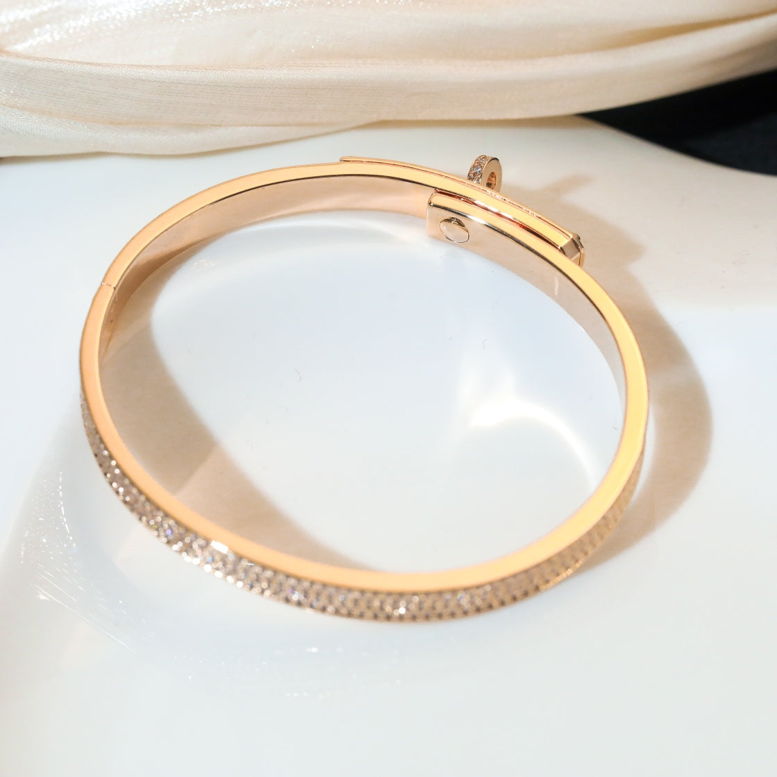 [Vera  Jewelry]KELLY BRACELET DIAMOND PAVED