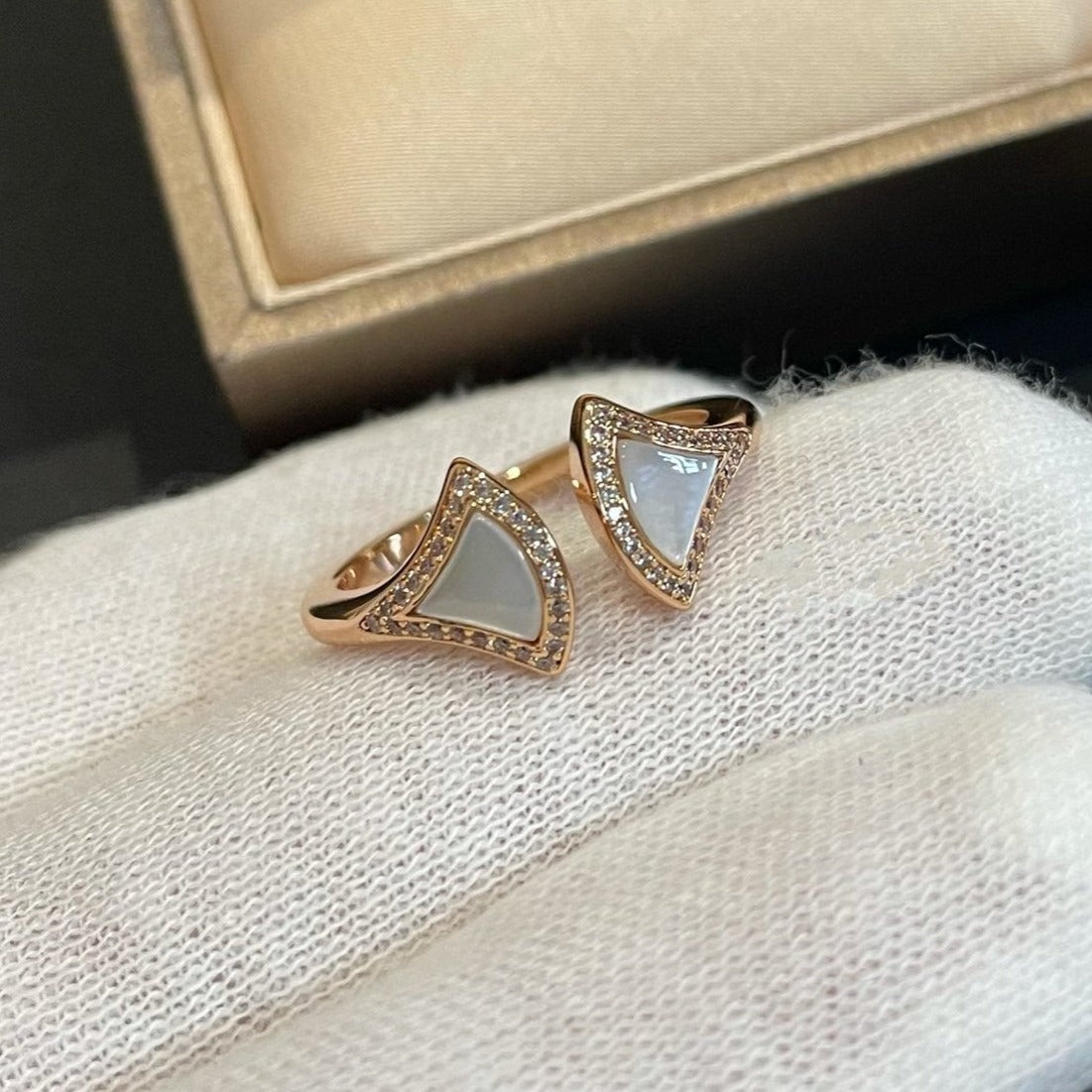 [Vera]DREAM MOP DIAMOND OFFENER RING