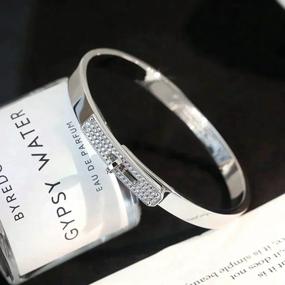 [Vera  Jewelry]KELLY SILVER DIAMOND BRACELET