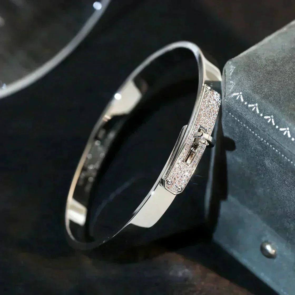 [Vera Jewelry]KELLY SILVER DIAMOND BRACELET