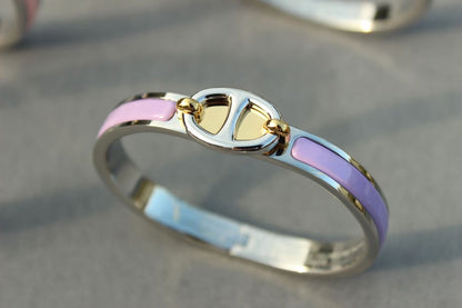 [Vera  Jewelry]CLIC CHAINE SILVER BRACELET