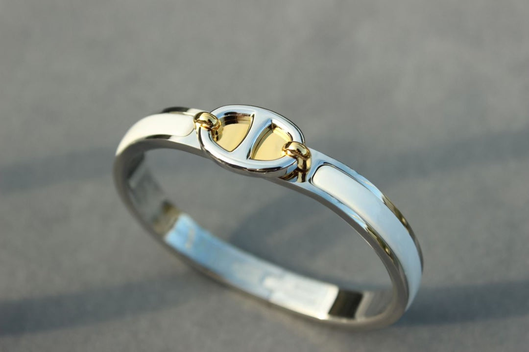 [Vera  Jewelry]CLIC CHAINE SILVER BRACELET