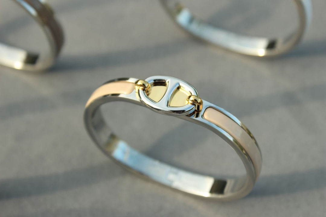 [Vera  Jewelry]CLIC CHAINE SILVER BRACELET