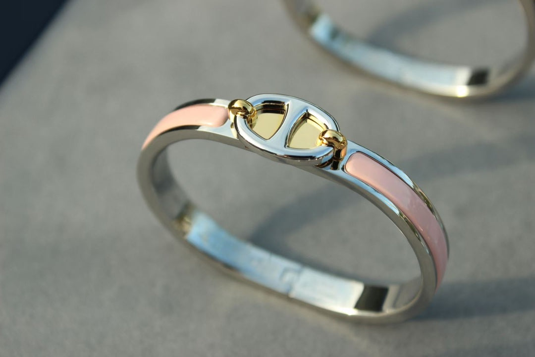 [Vera  Jewelry]CLIC CHAINE SILVER BRACELET