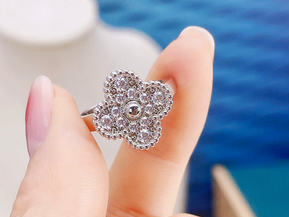 [Vera  Jewelry]CLOVER DIAMOND RING