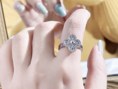 [Vera  Jewelry]CLOVER DIAMOND RING