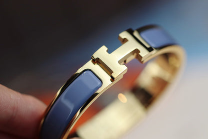 [Vera Jewelry]H BRACELET 12MM BLUE GRAY
