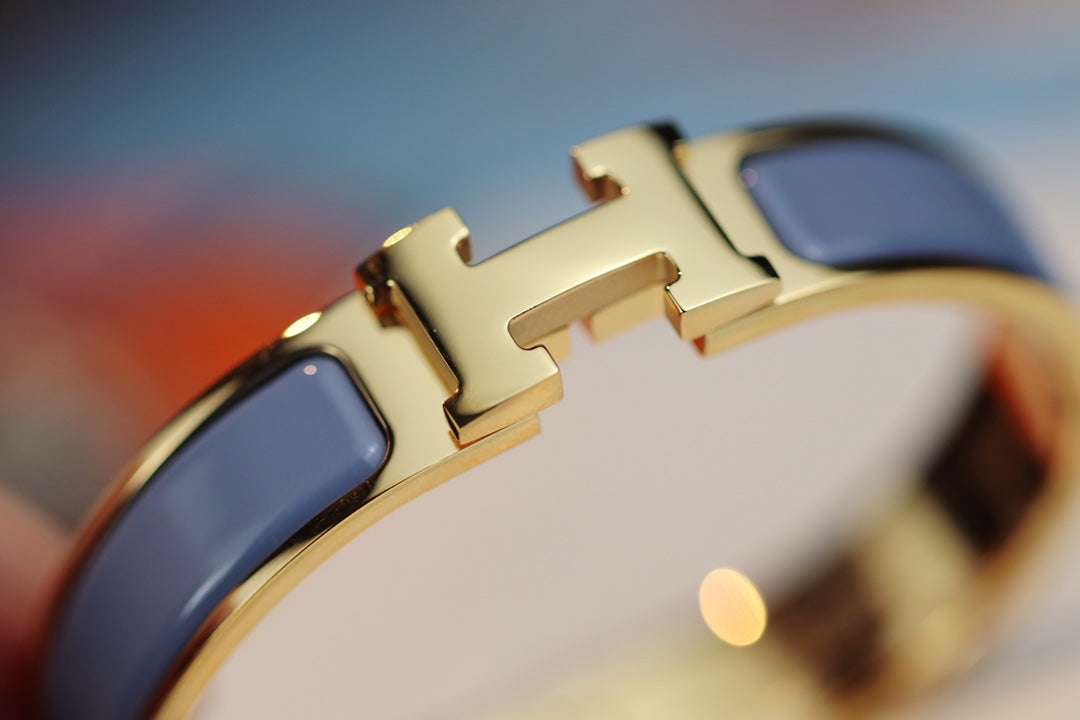 [Vera Jewelry]H BRACELET 12MM BLUE GRAY
