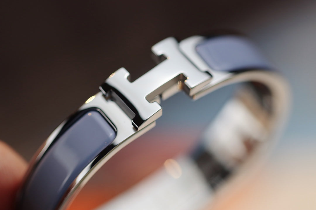 [Vera Jewelry]H BRACELET 12MM BLUE GRAY