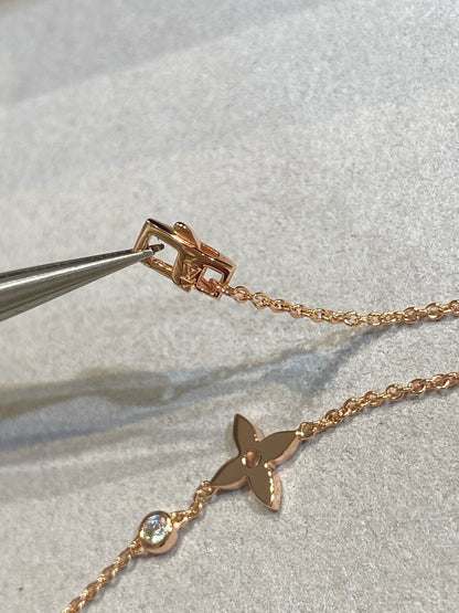 [Vera  Jewelry]STAR DIAMOND PINK GOLD BRACELET