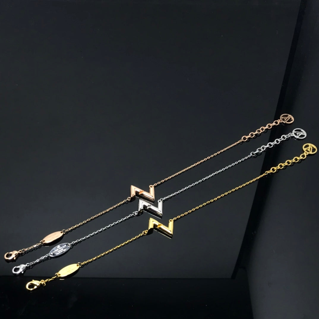 [Vera Jewelry]VOLT LV LOGO BRACELET