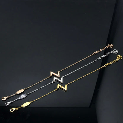 [Vera Jewelry]VOLT LV LOGO BRACELET
