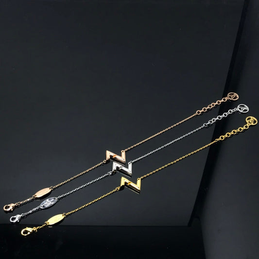 [Vera Jewelry]VOLT LV LOGO BRACELET
