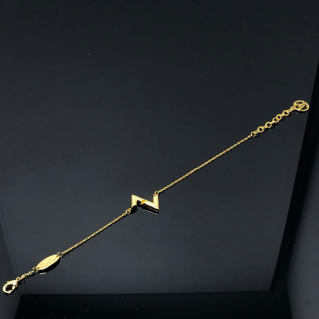 [Vera  Jewelry]VOLT LV LOGO BRACELET