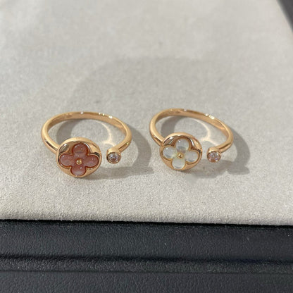 [Vera Jewelry]SUN 1 DIAMOND PINK MOP RING