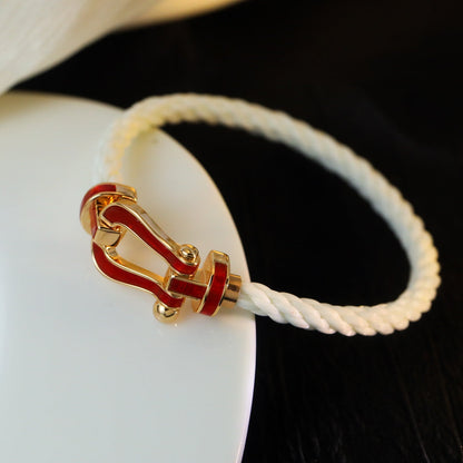 [Vera Jewelry]FORCE 10 WHITE TEXTILE DIAMOND PAVED